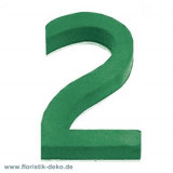 Nass Steckschaum Zahl Nr. 2 VE 1 St.